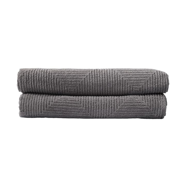 R33 Kirkeby πετσέτα μ�πάνιου 2-pack - Granite gray - FDB Møbler