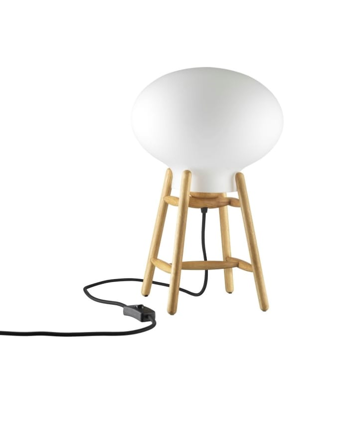 U4 Hiti επιτραπέζιο φωτιστικό - Opal-oak nature lacquered - FDB Møbler