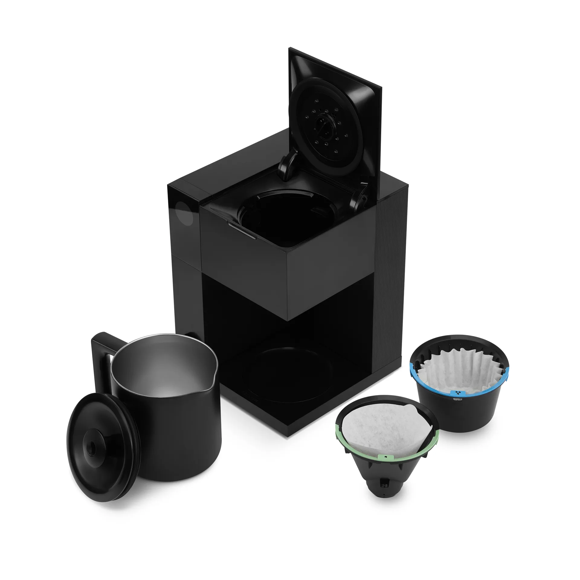 Aiden Precision καφετιέρα, Matte black Fellow