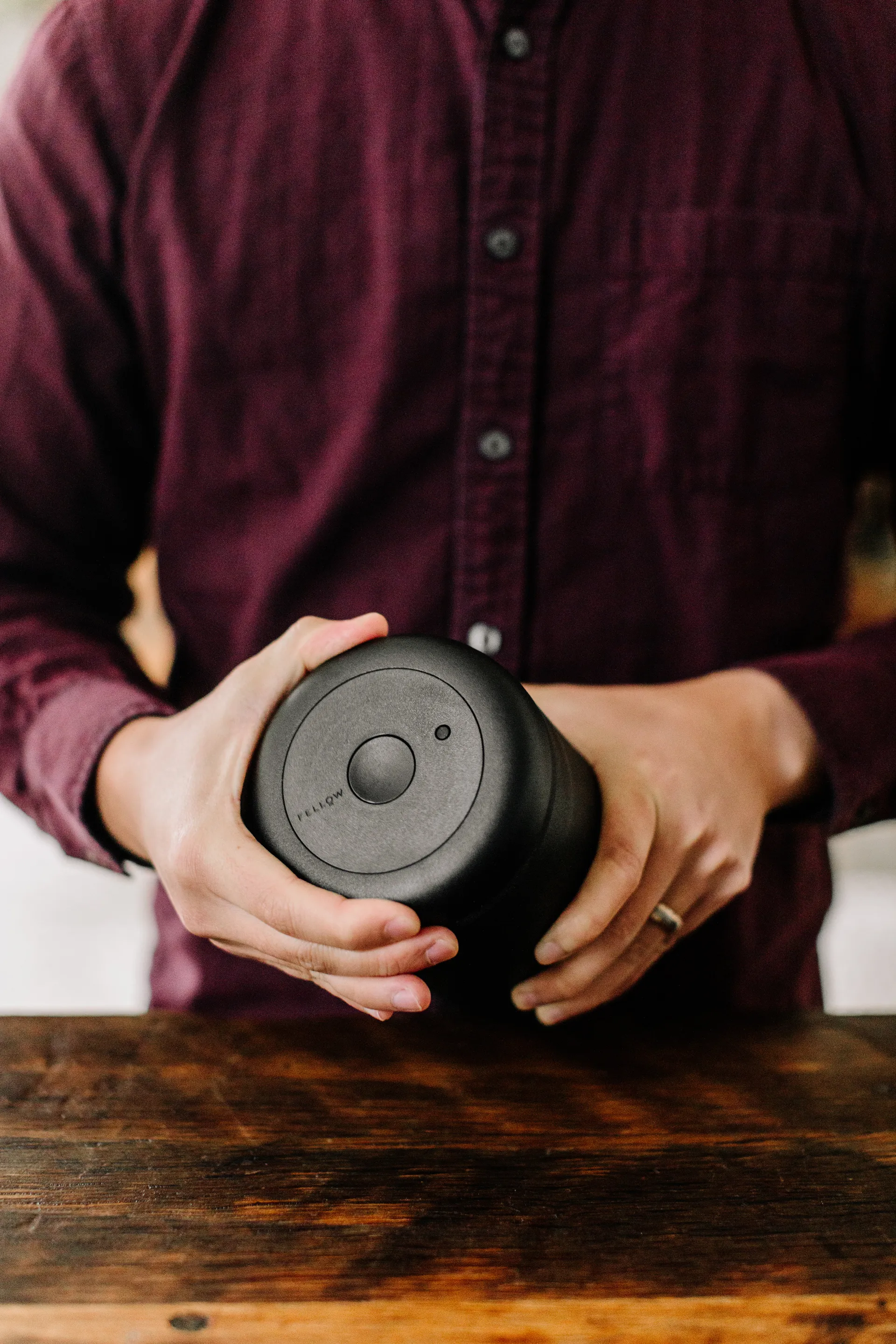 Δοχείο κενού Atmos 1,2 L, Matte black Fellow