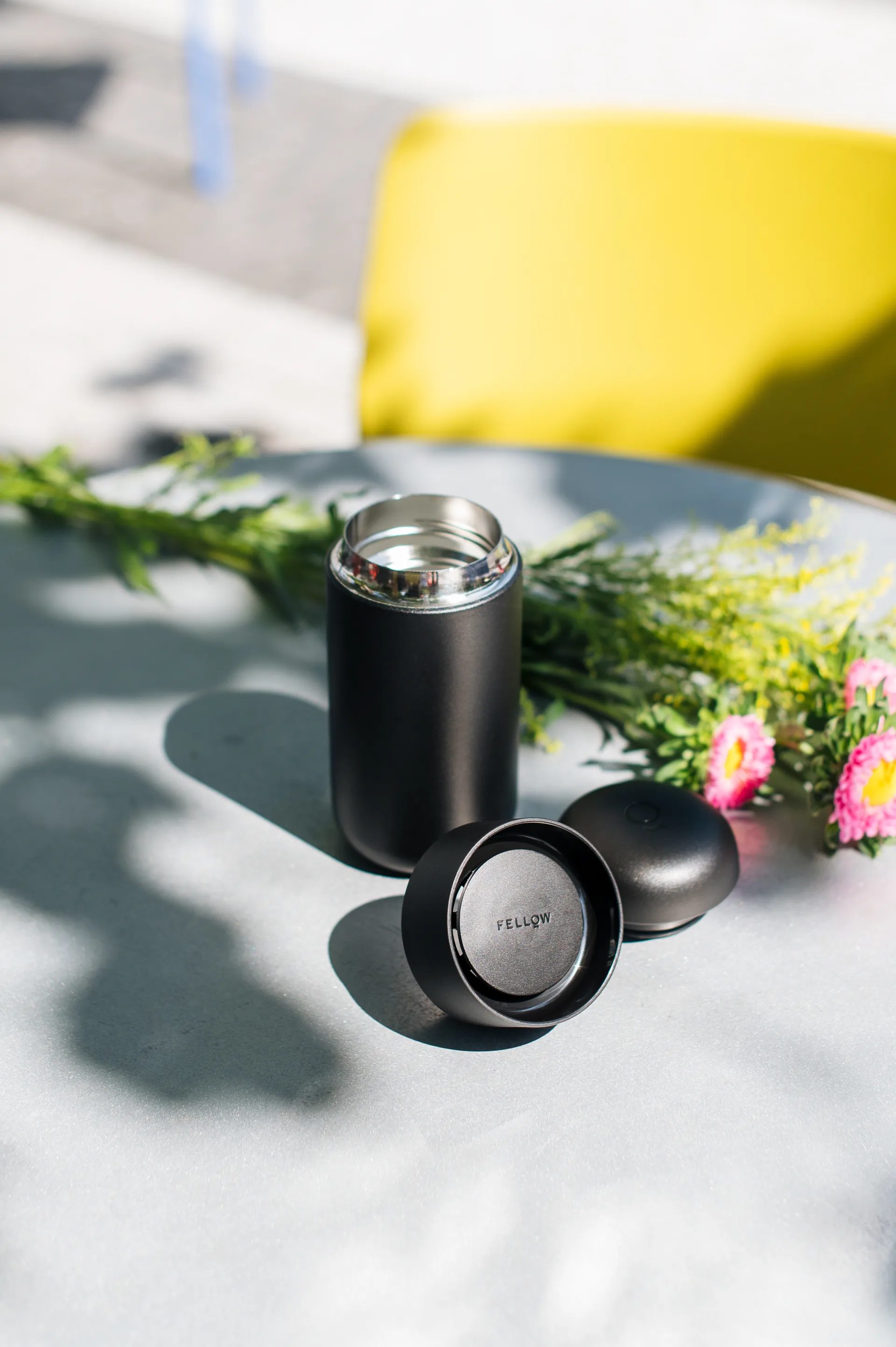 Κούπα Carter θερμός με προστασία από πιτσιλιές 35 cl, Matte black Fellow