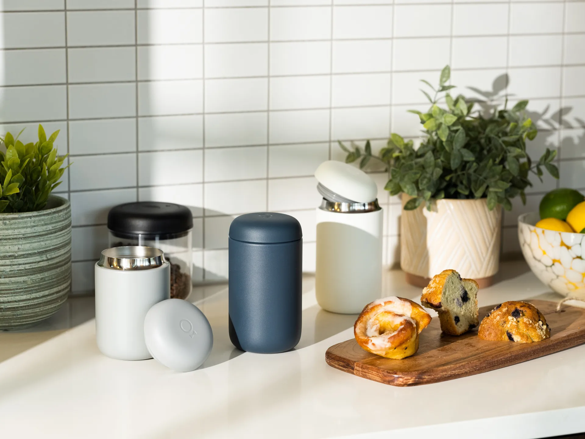 Κούπα Carter θερμός με προστασία από πιτσιλιές 35 cl, Matte grey Fellow