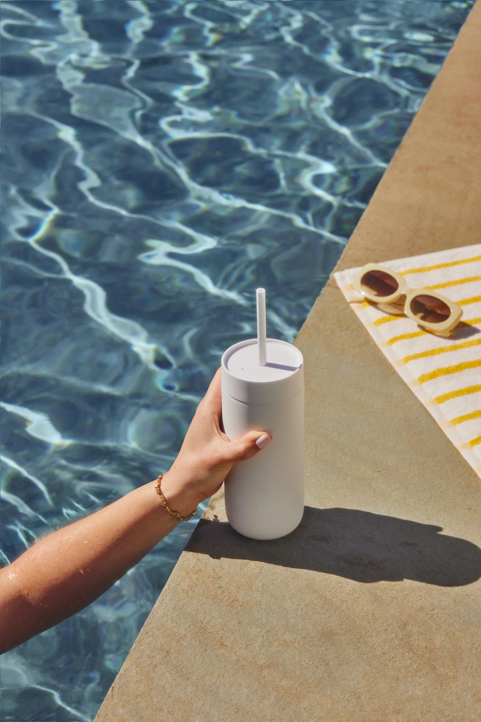 Κούπα θερμός Carter Cold Mug 47 cl, Matte white Fellow