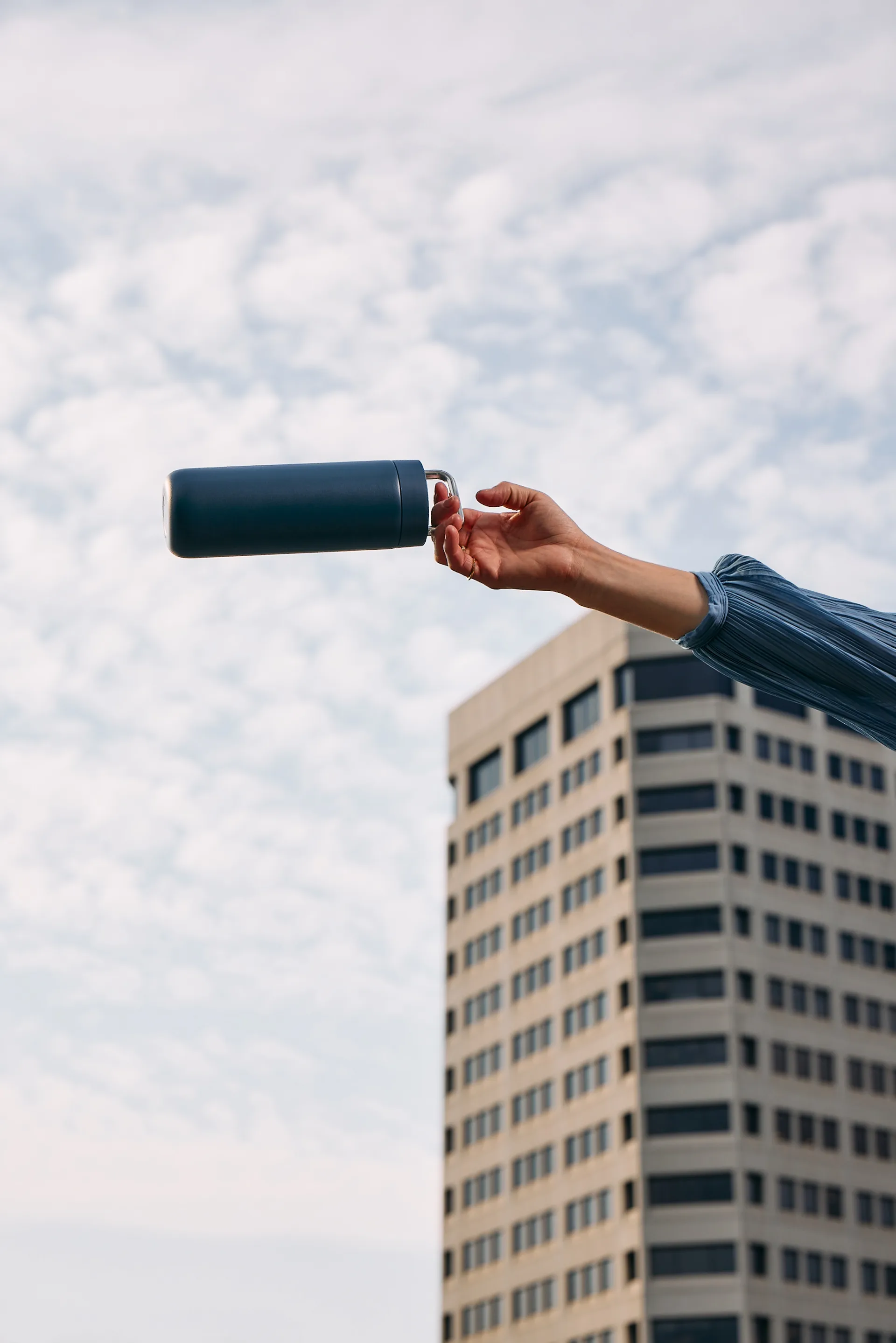 Κούπα θερμός Carter Move σετ καπάκι 3-σε-1, Stone blue Fellow