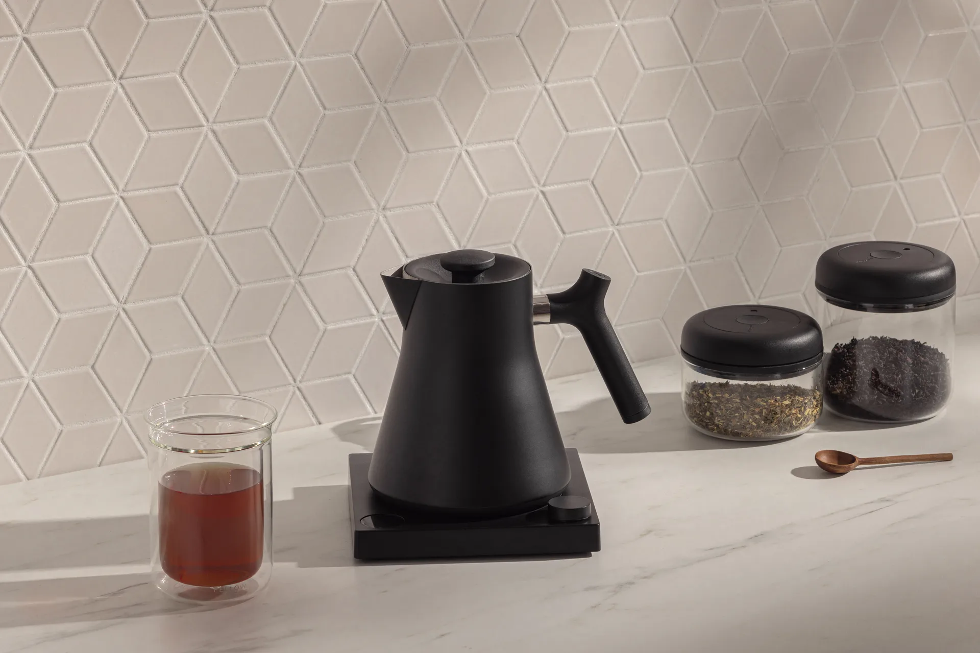 Βραστήρας Corvo ECG μεταβλητής θερμοκρασίας 90 cl, Matte black Fellow