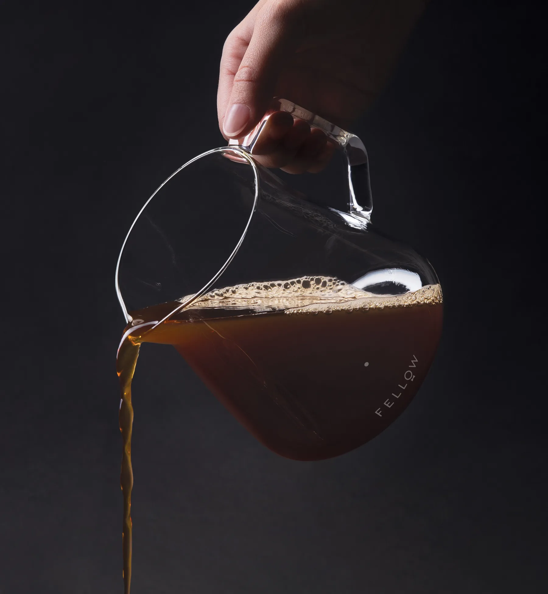 Mighty small καράφα 50 cl, Smoked glass Fellow