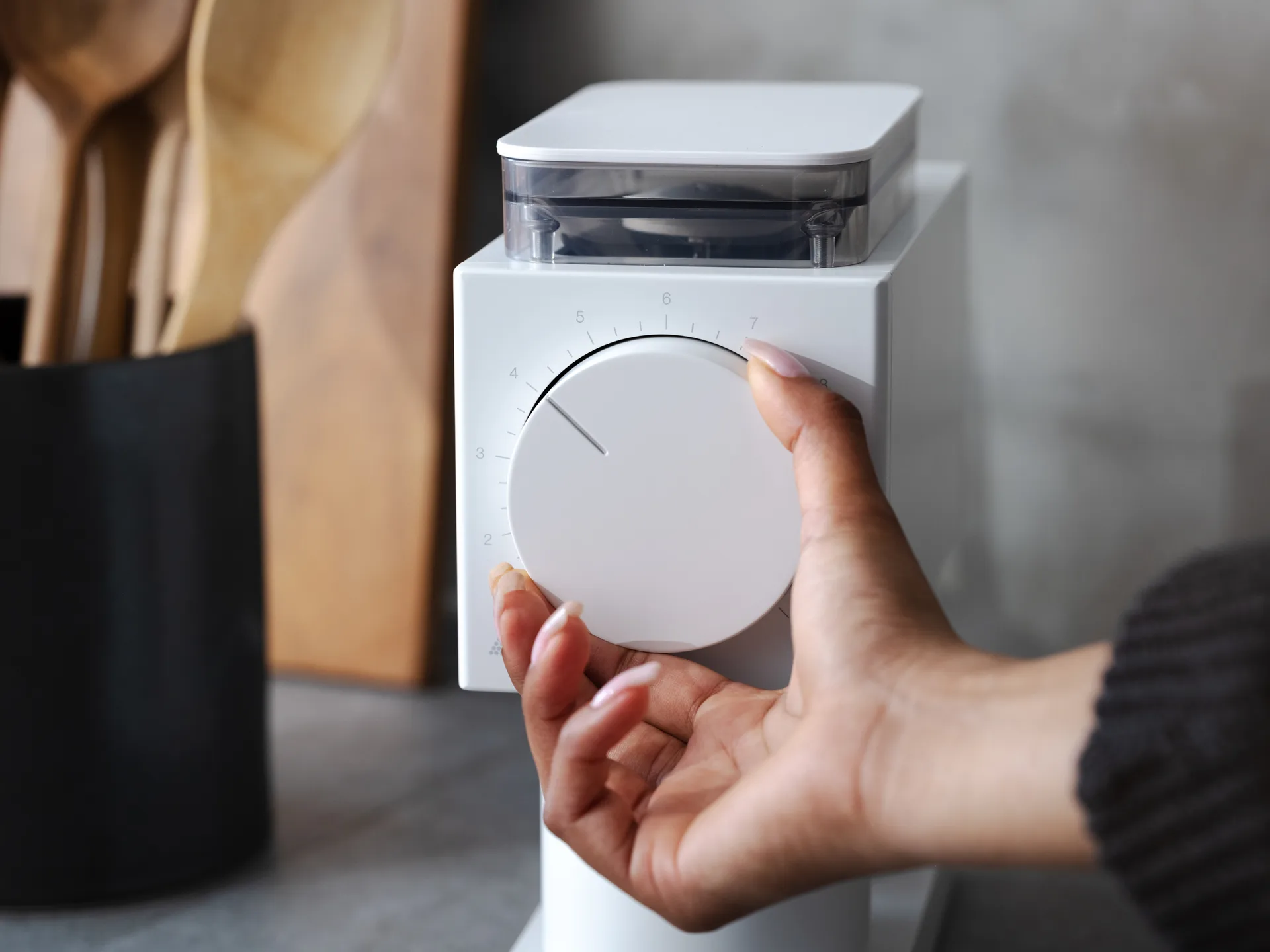 Μύλος καφέ Ode gen 2, Matte white Fellow