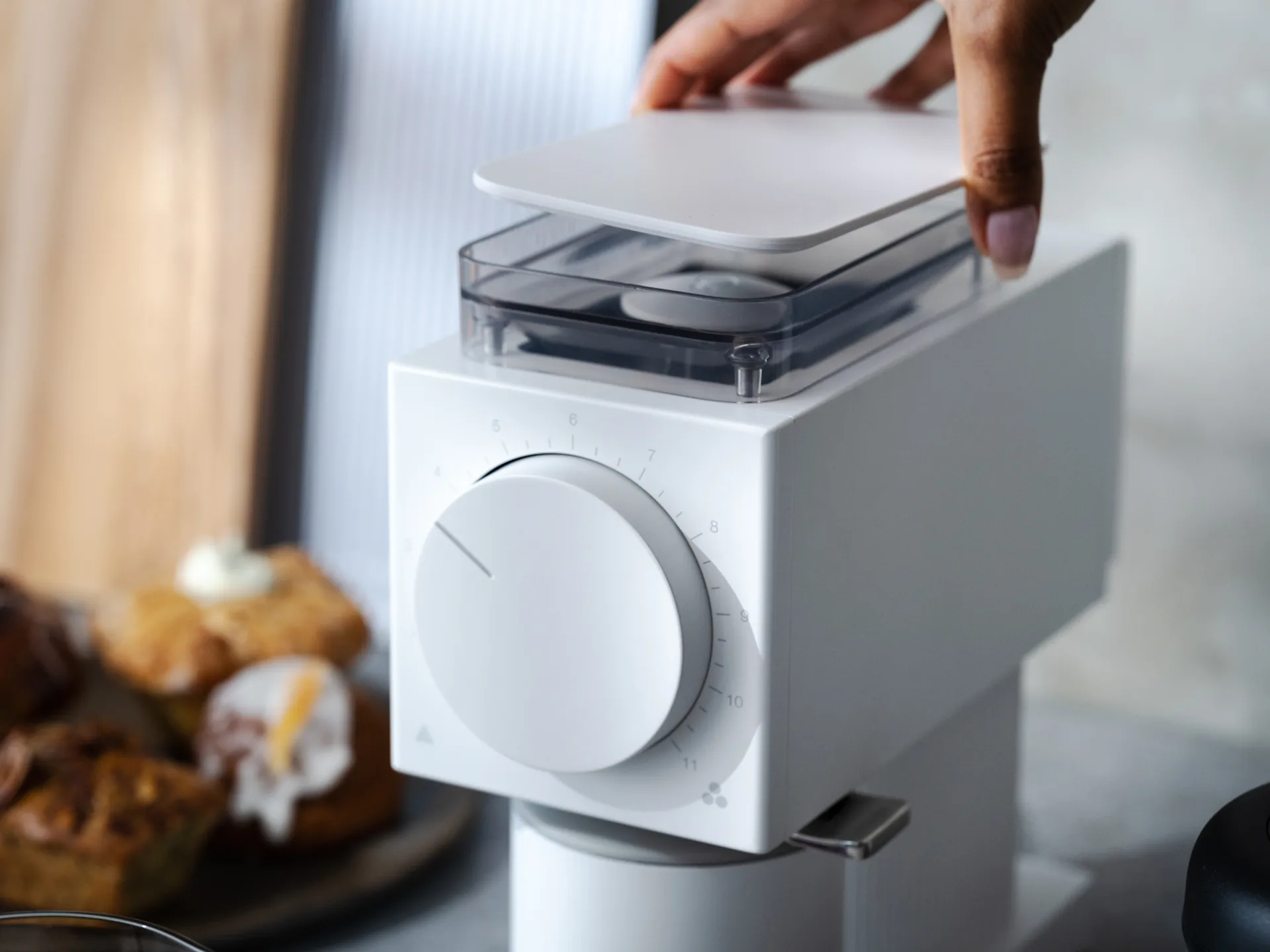 Μύλος καφέ Ode gen 2, Matte white Fellow