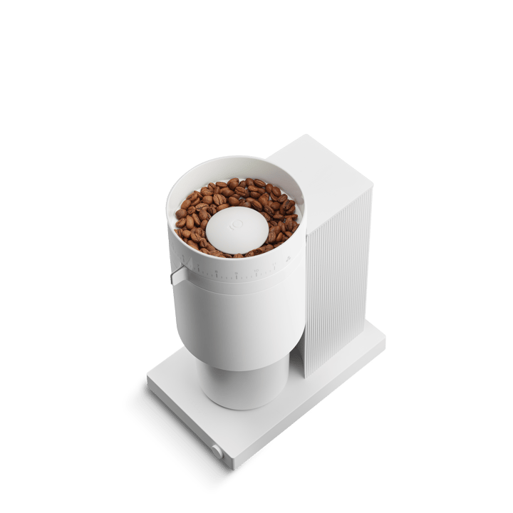 Ηλεκτρικός μύλος καφέ Opus Conical Burr, Matte white Fellow