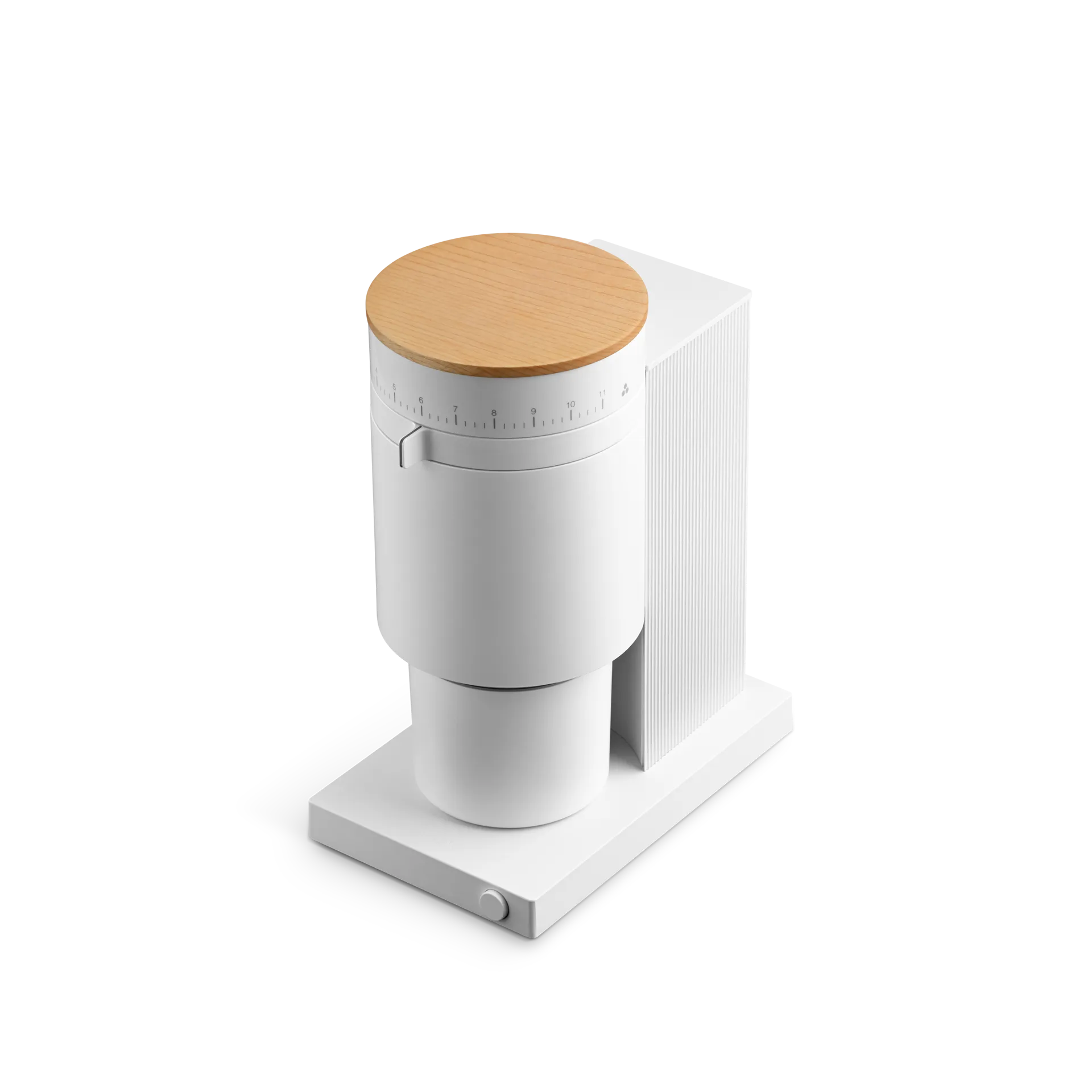 Ηλεκτρικός μύλος καφέ Opus Conical Burr, Matte white Fellow