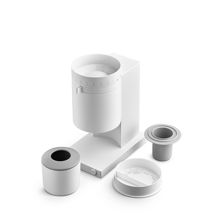Ηλεκτρικός μύλος καφέ Opus Conical Burr, Matte white Fellow