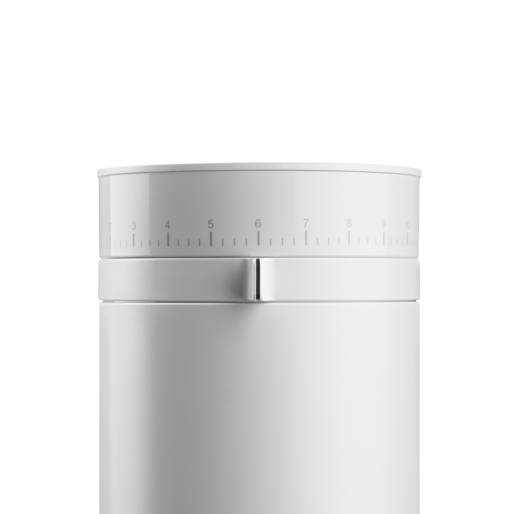 Ηλεκτρικός μύλος καφέ Opus Conical Burr, Matte white Fellow