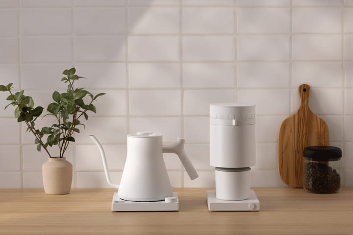 Ηλεκτρικός μύλος καφέ Opus Conical Burr, Matte white Fellow