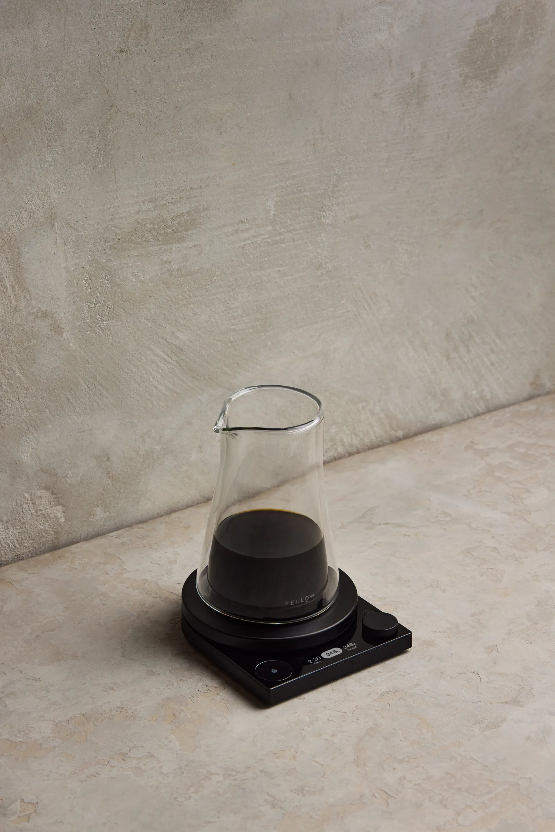 Σετ Stagg XF pour-over, Matte black-clear glass Fellow