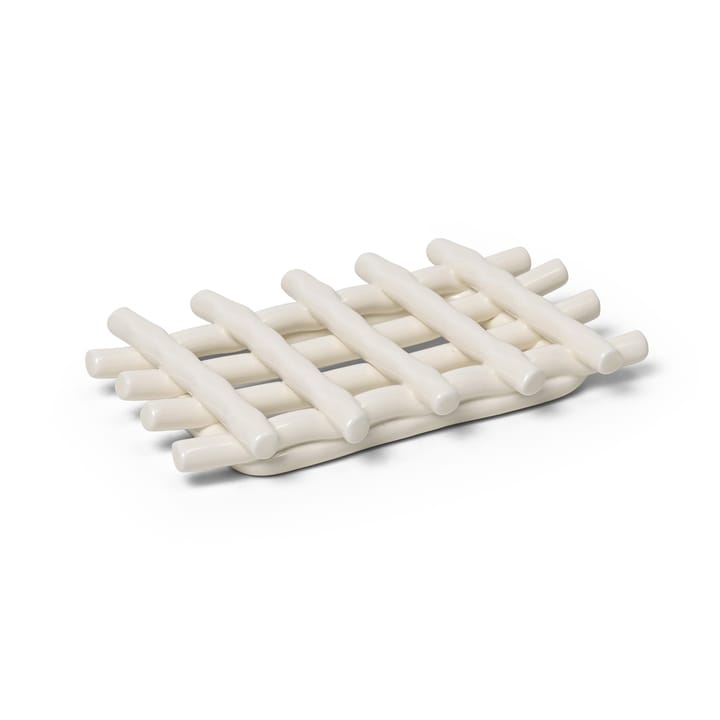 Κεραμική σαπουνοθήκη 10x14.5 εκατοστά - Off white - Ferm Living