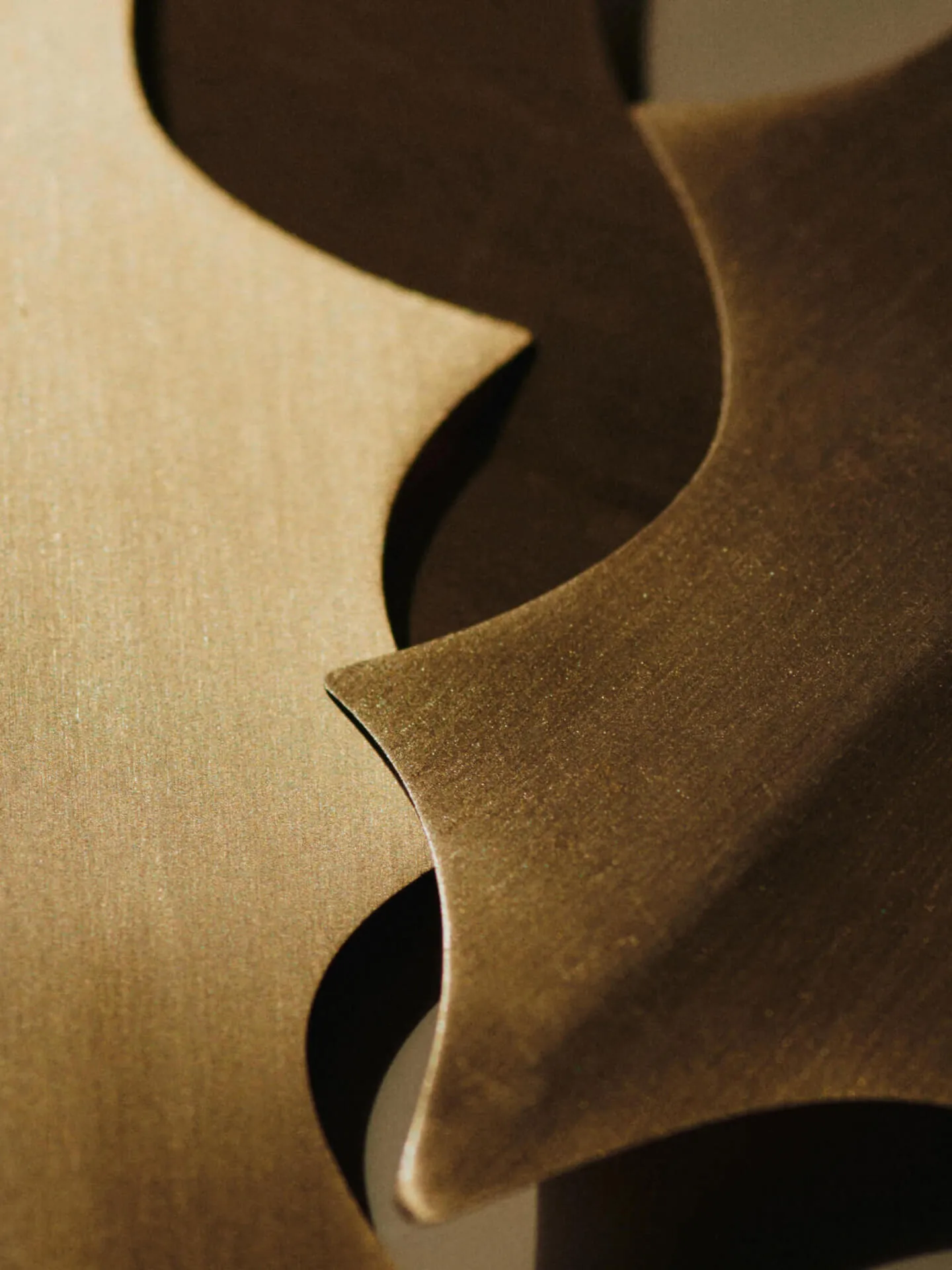 Κρεμαστό διακοσμητικό φύλλο Πόπυ 13,5 εκ 4 τμχ, Brass Ferm Living