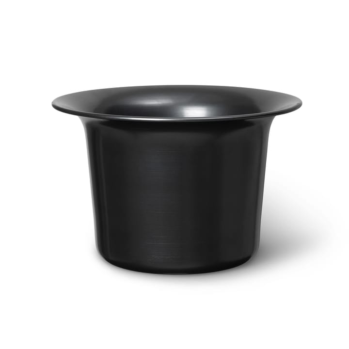 Καλάθι από αλουμίνιο χαμηλό Ø37", Blackened Aluminium Ferm Living