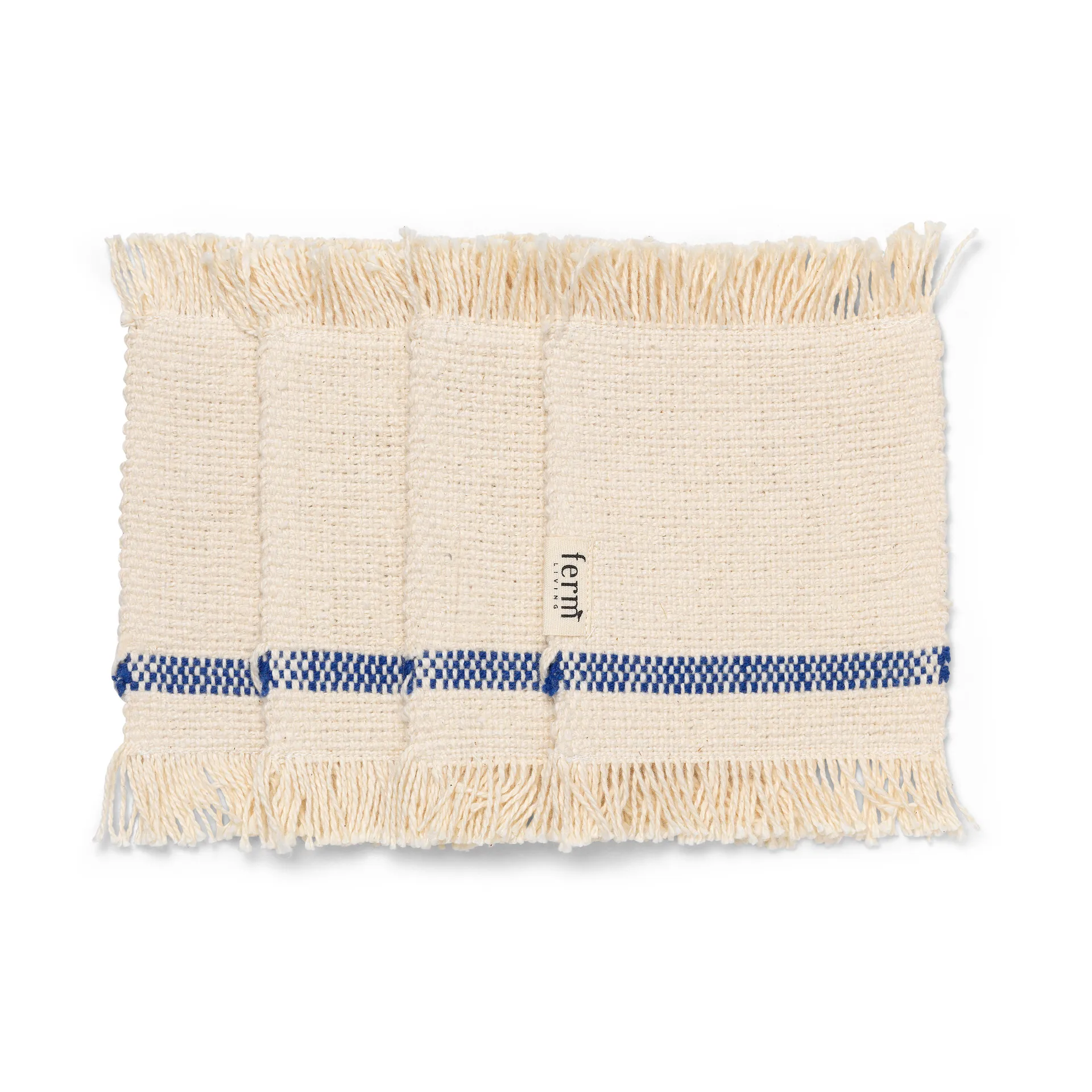 Σετ 4 ποτήρια Savor διαστάσεων 10x14 εκατοστά, Off-white/Blue Ferm Living