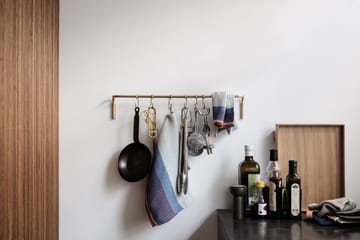 Μπάρα κουζίνας με 6 γάντζους - ορείχαλκος - Ferm Living