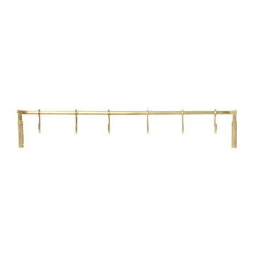 Μπάρα κουζίνας με 6 γάντζους - ορείχαλκος - Ferm Living