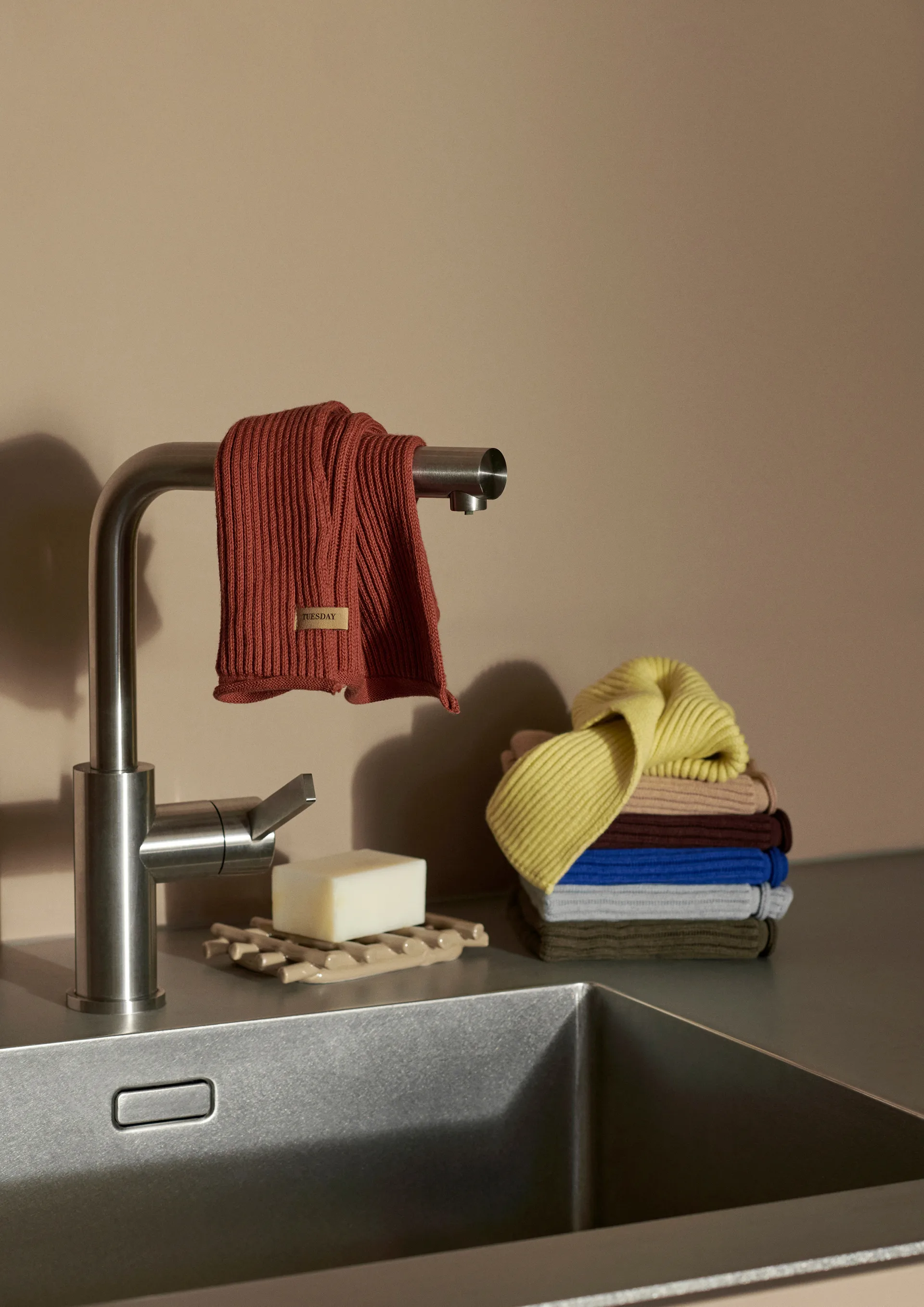 Σετ 7 πανιά ημέρας 26x26 εκατοστά, Multi Ferm Living