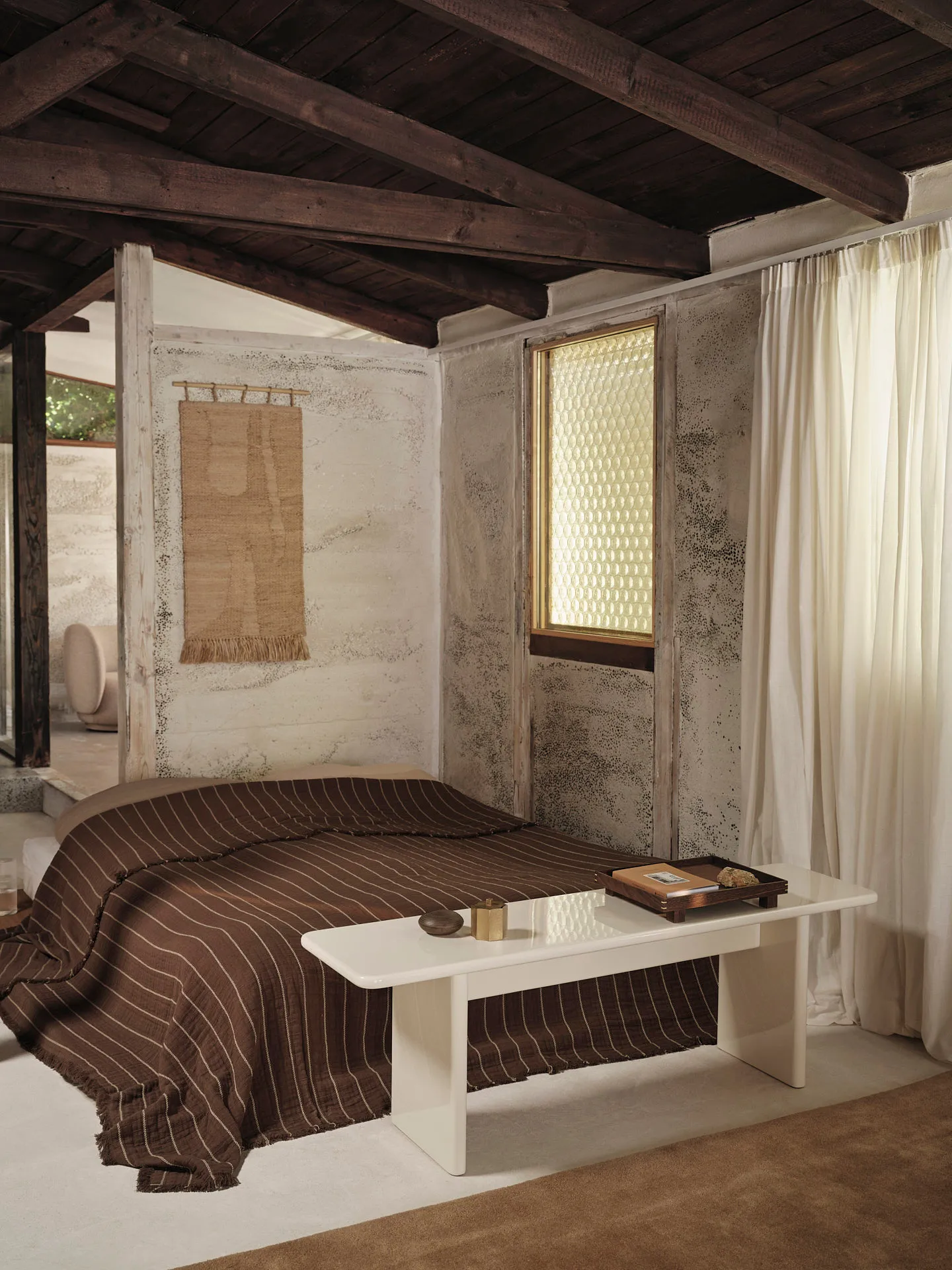 Aires ριχτάρι 240x250 cm, Stone Ferm Living