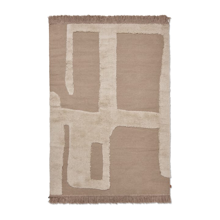 Alley μάλλινο χαλί S 140x200 cm, Natural Ferm Living