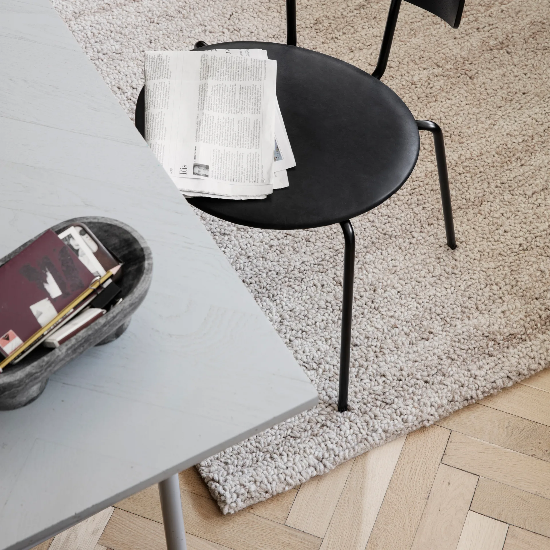 Alza μπολ, μαύρο Ferm Living