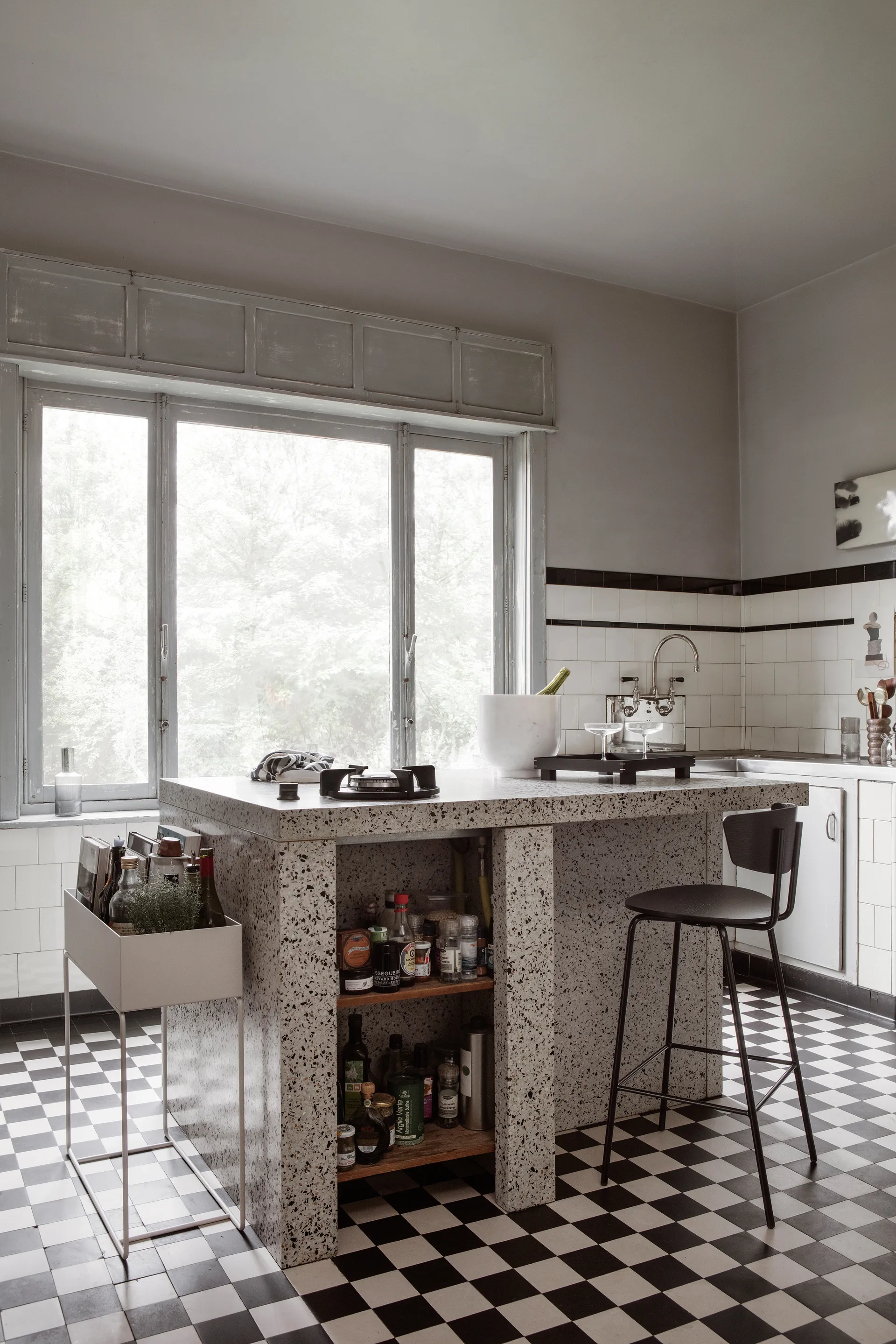 Alza ψύκτης σαμπάνιας, Λευκό Μάρμαρο Ferm Living