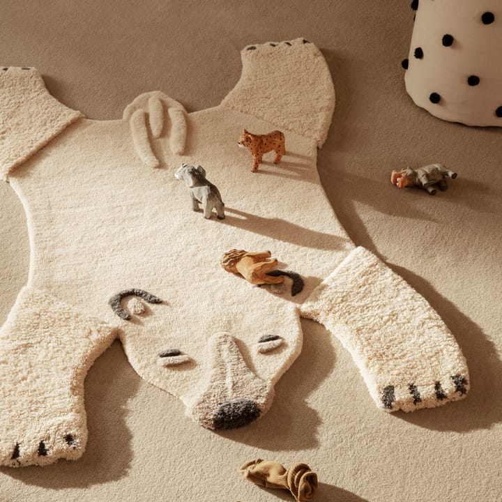 Animal μάλλινο χαλί, πολική αρκούδα Ferm Living