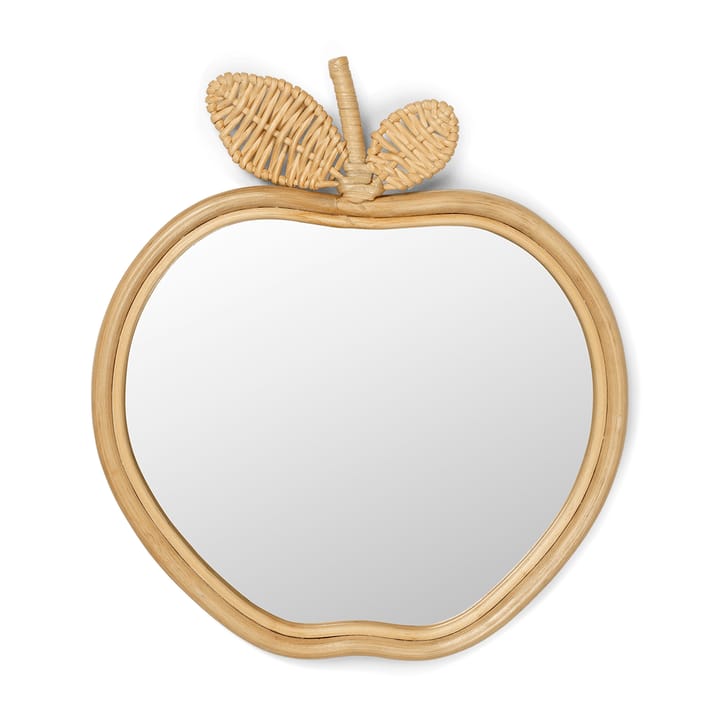 Apple καθρέφτης 37x42 cm - Φυσικό - Ferm LIVING