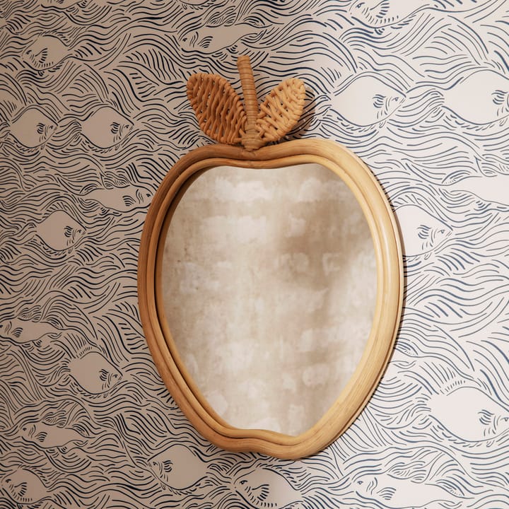 Apple καθρέφτης 37x42 cm, Φυσικό Ferm Living