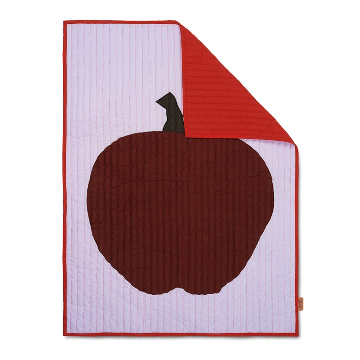 Apple κουβέρτα 80x110 cm, μοβ-κόκκινο Ferm Living