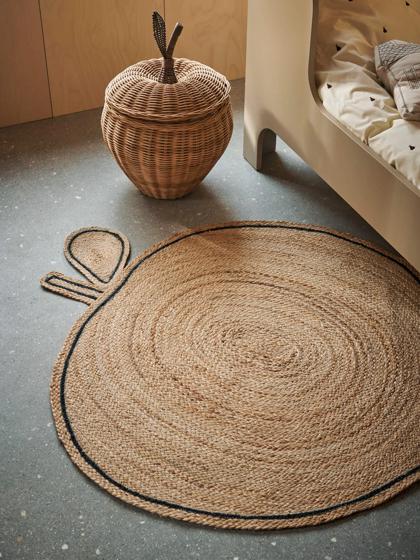 Apple jute χαλάκι braided, Φυσικό Ferm Living