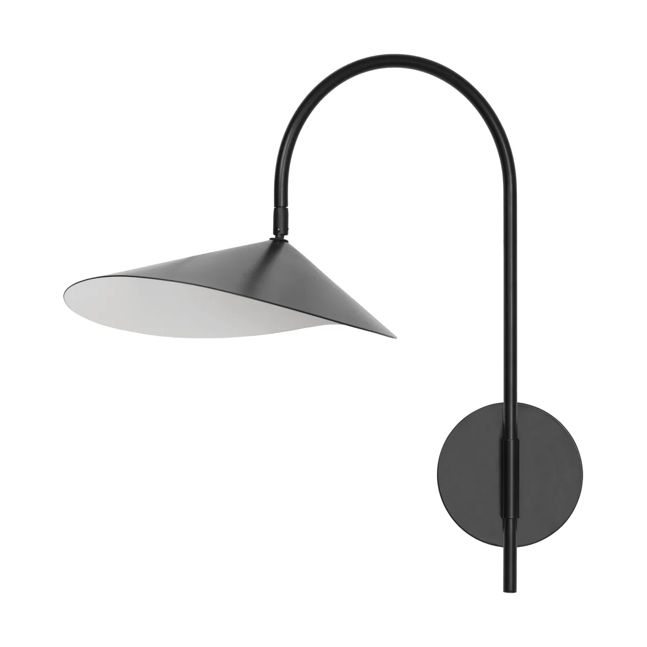 Arum swivel απλίκα τοίχου σταθερή εγκατάσταση, Black Ferm Living