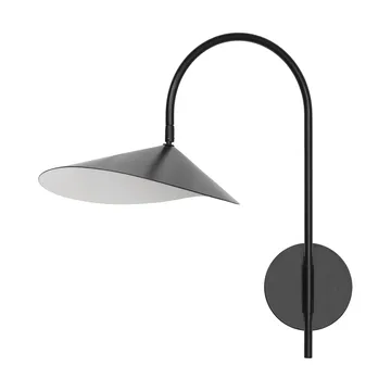 Arum swivel απλίκα τοίχου σταθερή εγκατάσταση - Black - Ferm Living