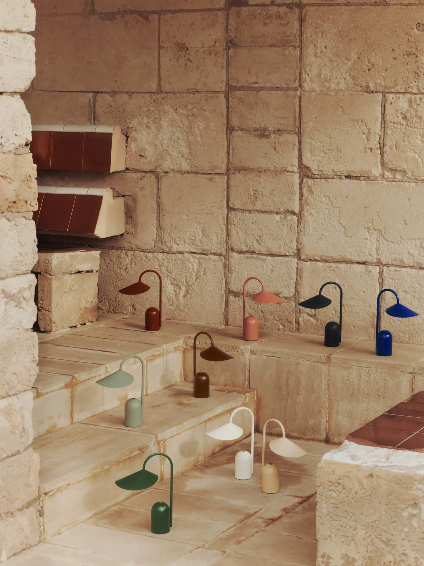 Arum φορητό φωτιστικό, Tea Green Ferm Living