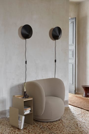 Φωτιστικό τοίχου Arum wall scone  - Μαύρο - Ferm Living