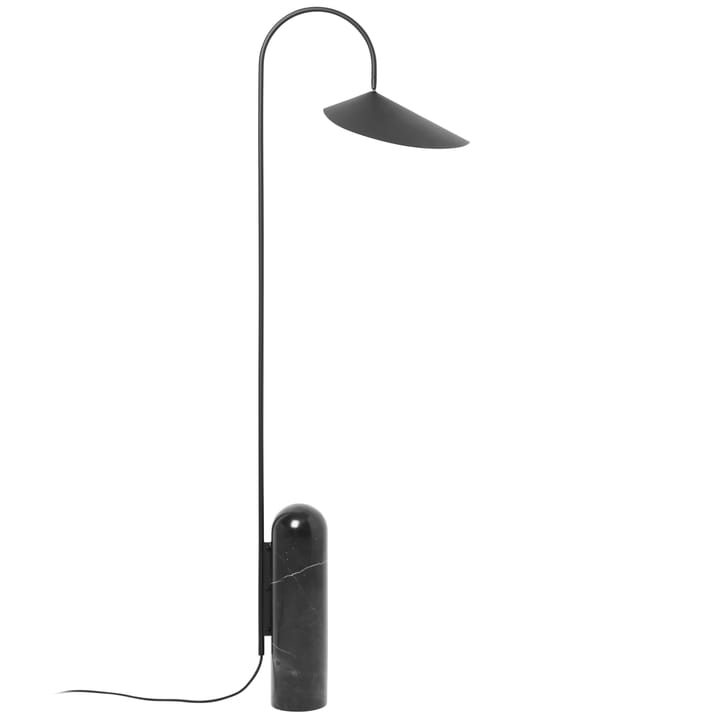 Arum φωτιστικό δαπέδου - Μαύρο - Ferm Living