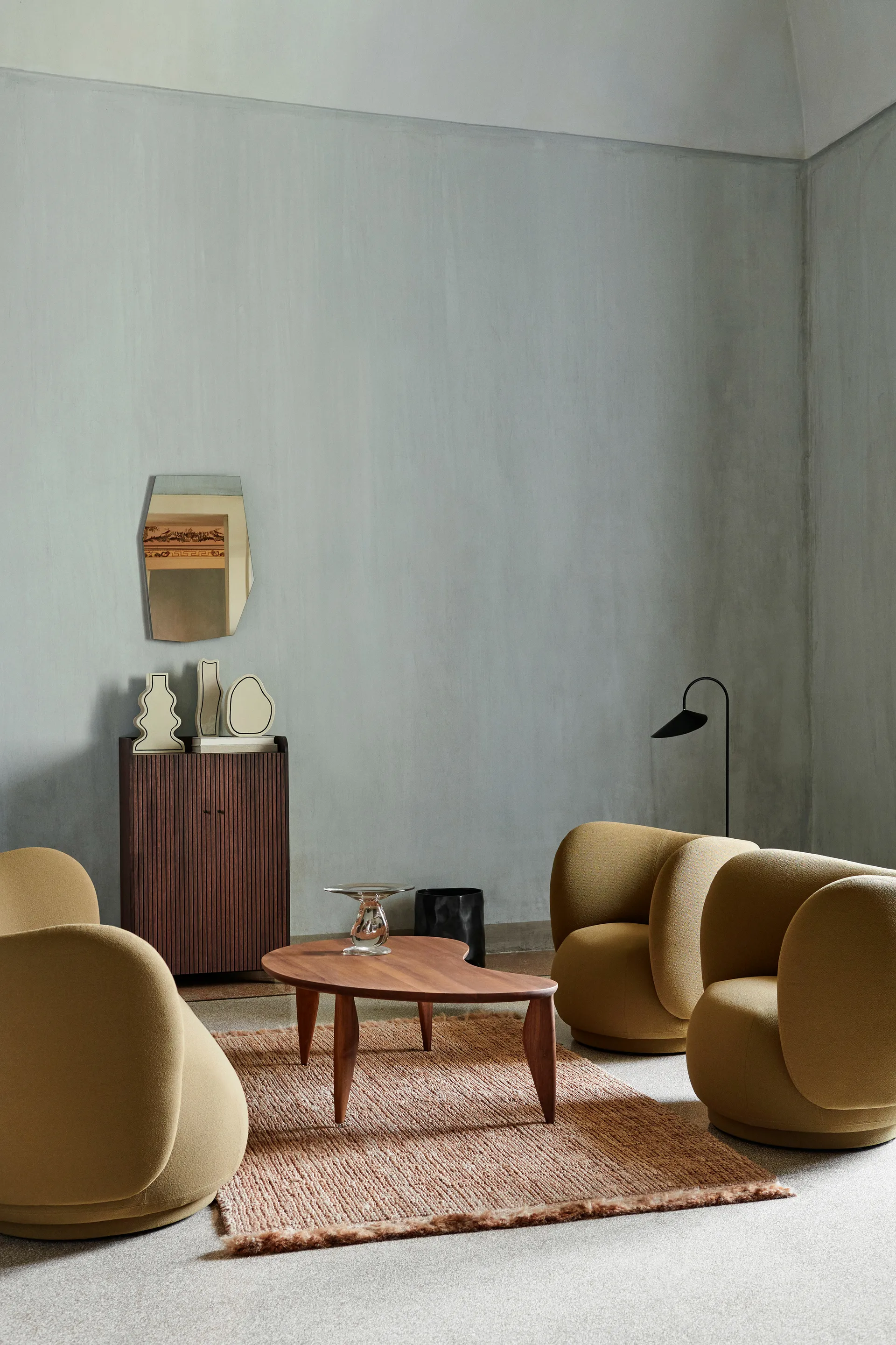 Athens χαλί, Φυσικό. 140x200 εκ Ferm Living
