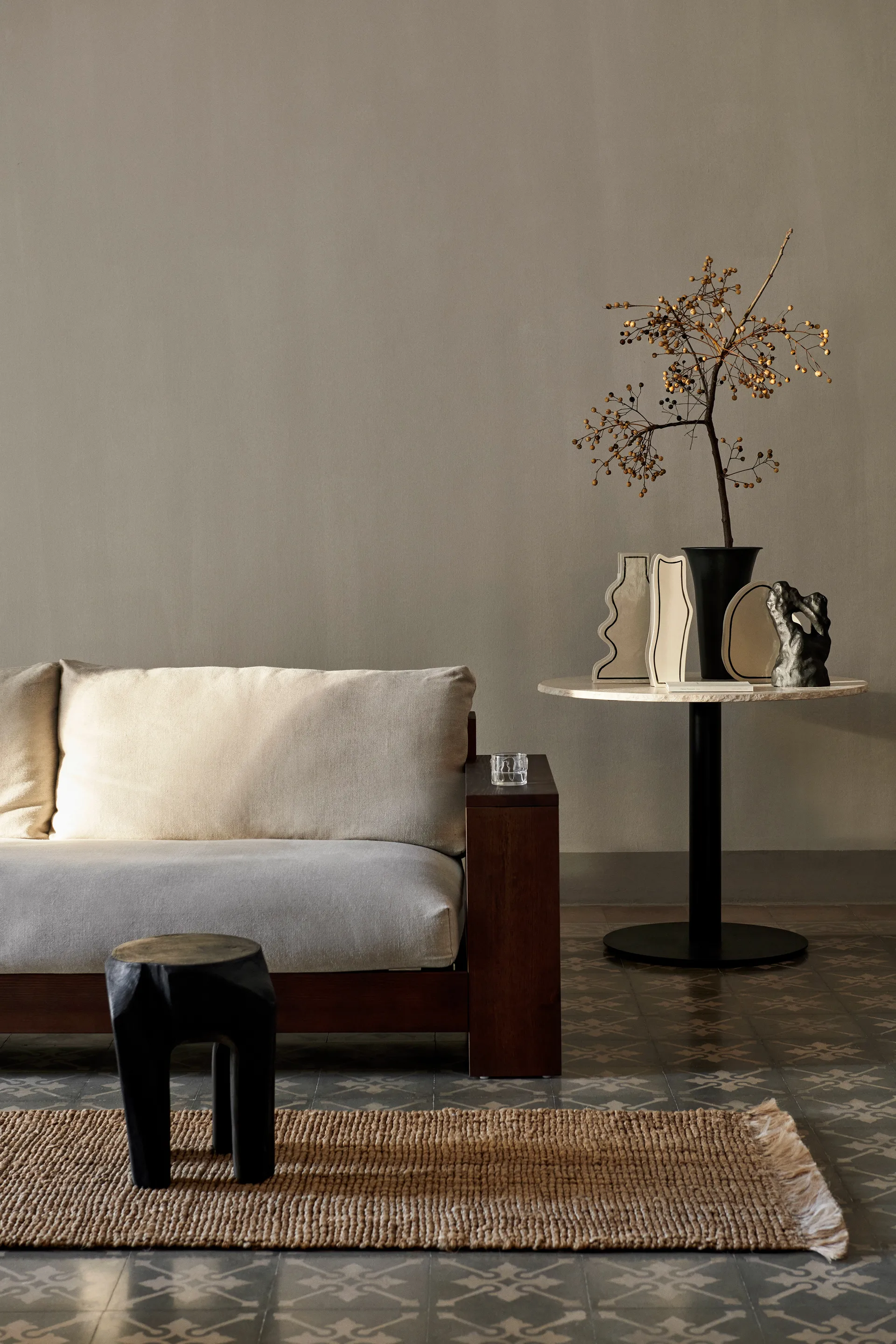 Χαλί διαδρόμου Athens, Φυσικό. 80x250 εκ Ferm Living