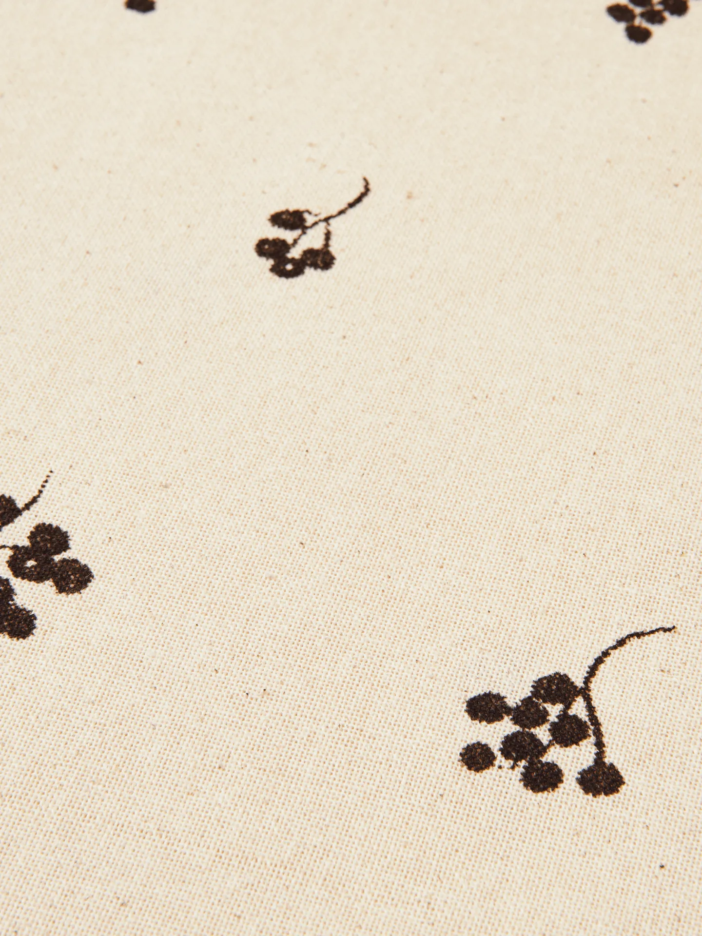 Baies τραπεζομάντηλο 150x240 cm, Natural-dark chocolate Ferm Living