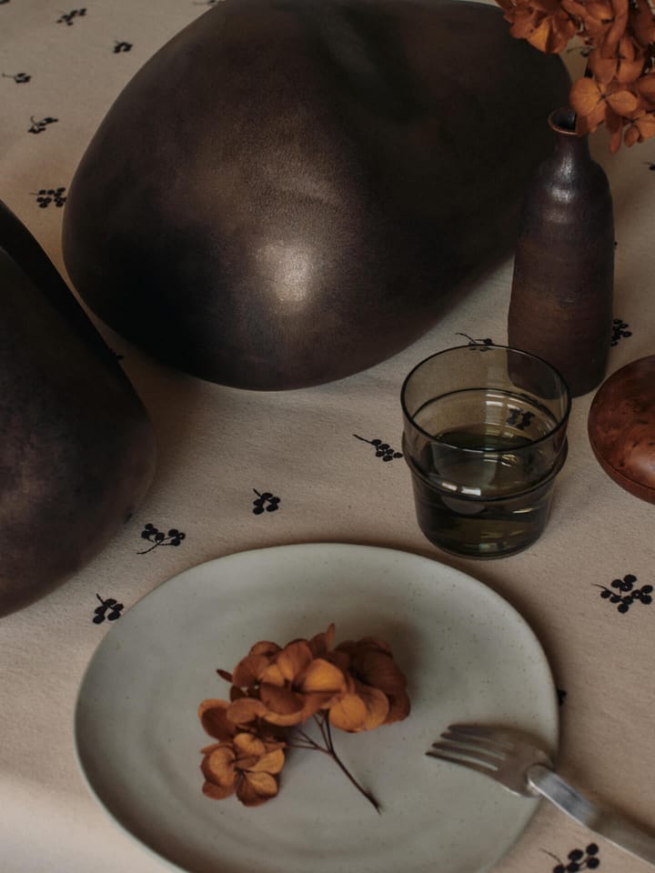 Baies τραπεζομάντηλο 150x240 cm, Natural-dark chocolate Ferm Living