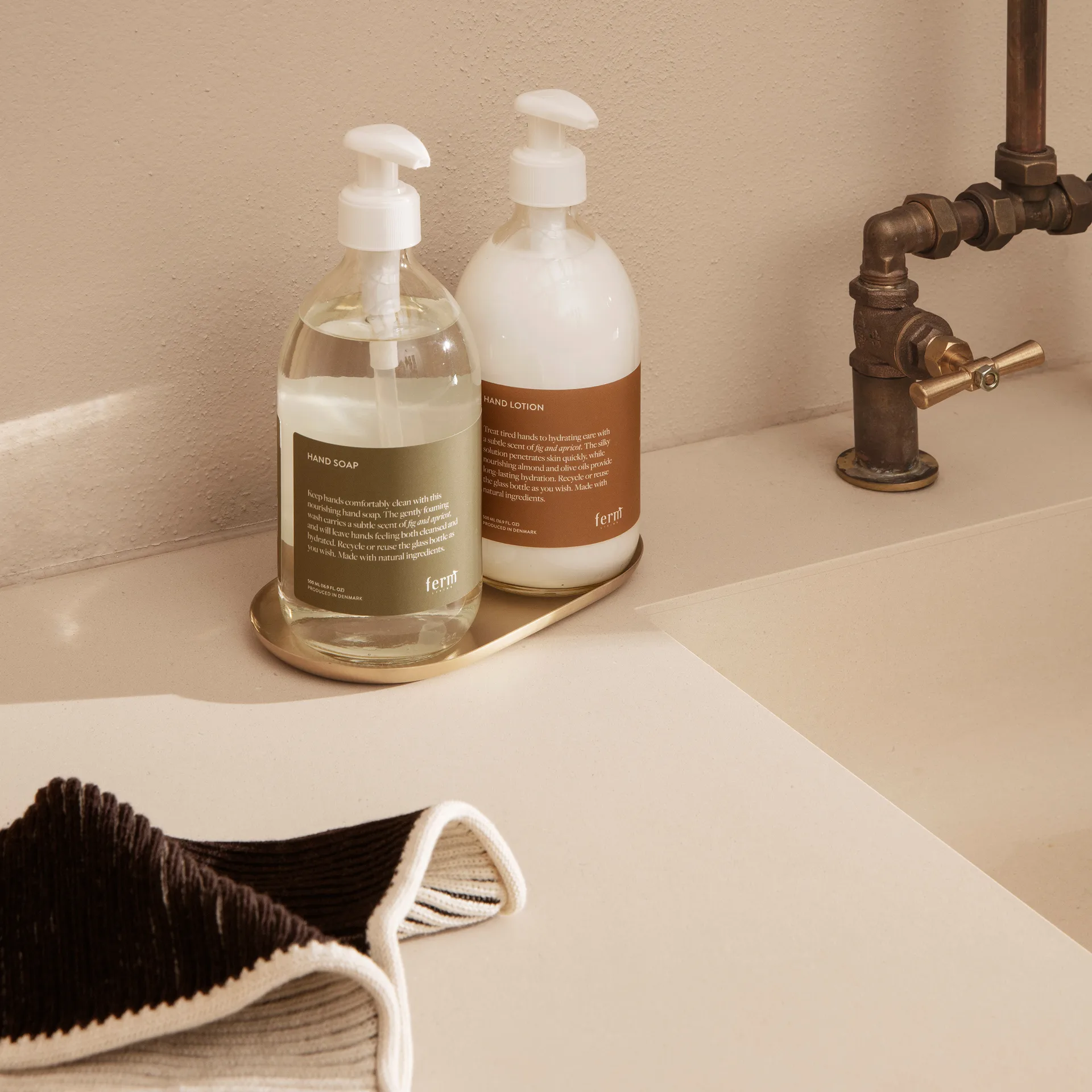 Basho δίσκος 9x18 cm, ορείχαλκος Ferm Living