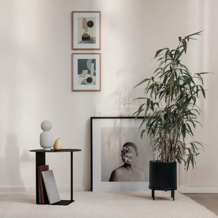 Bau γλάστρα μεγάλη, μαύρο Ferm Living