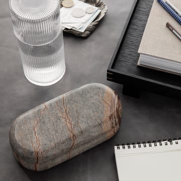 Bendum κουτί αποθήκευσης - καφέ μάρμαρο - Ferm Living