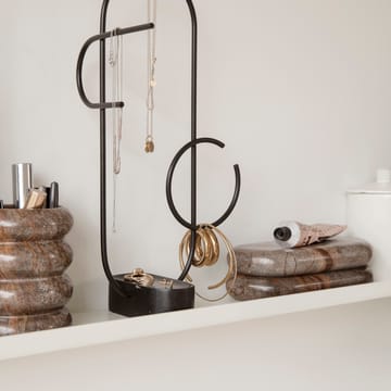 Bendum κουτί αποθήκευσης - καφέ μάρμαρο - Ferm Living
