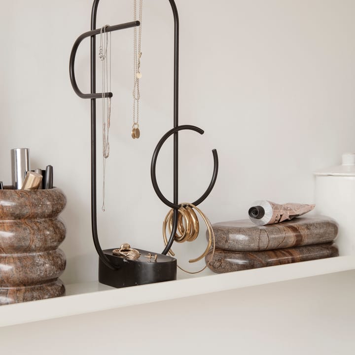 Bendum κουτί αποθήκευσης, καφέ μάρμαρο Ferm Living