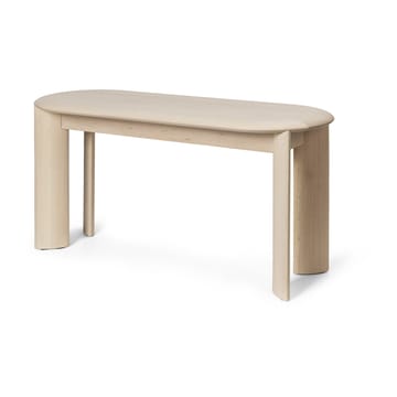 Bevel παγκάκι - white Oiled Beech - ferm LIVING