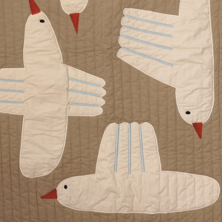 Κουβέρτα Bird με πάπλωμα, Μπεζ Ferm Living